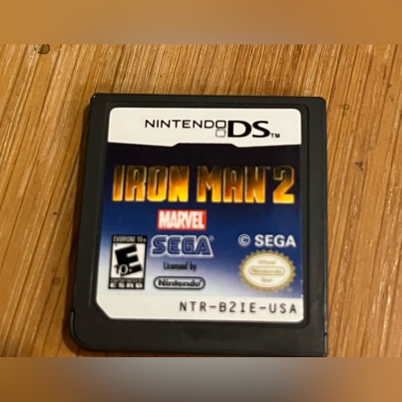Nintendo DS Iron Man Game & Case EUC - Picture 3 of 6
